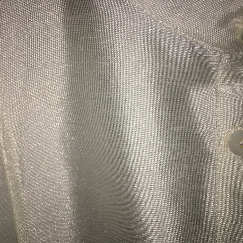 Linea by Louis Dell'Olio Faux Shantung Band Collar Shirt Shacket - Picture 6 of 13